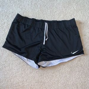 Black nike shorts